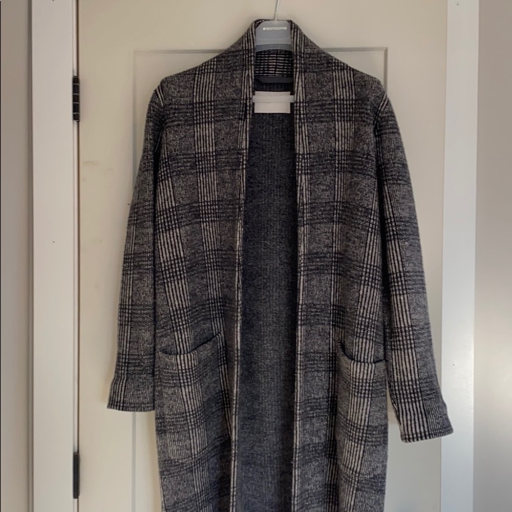 Aritzia The Group Babaton Merino Wool Sweater Coat